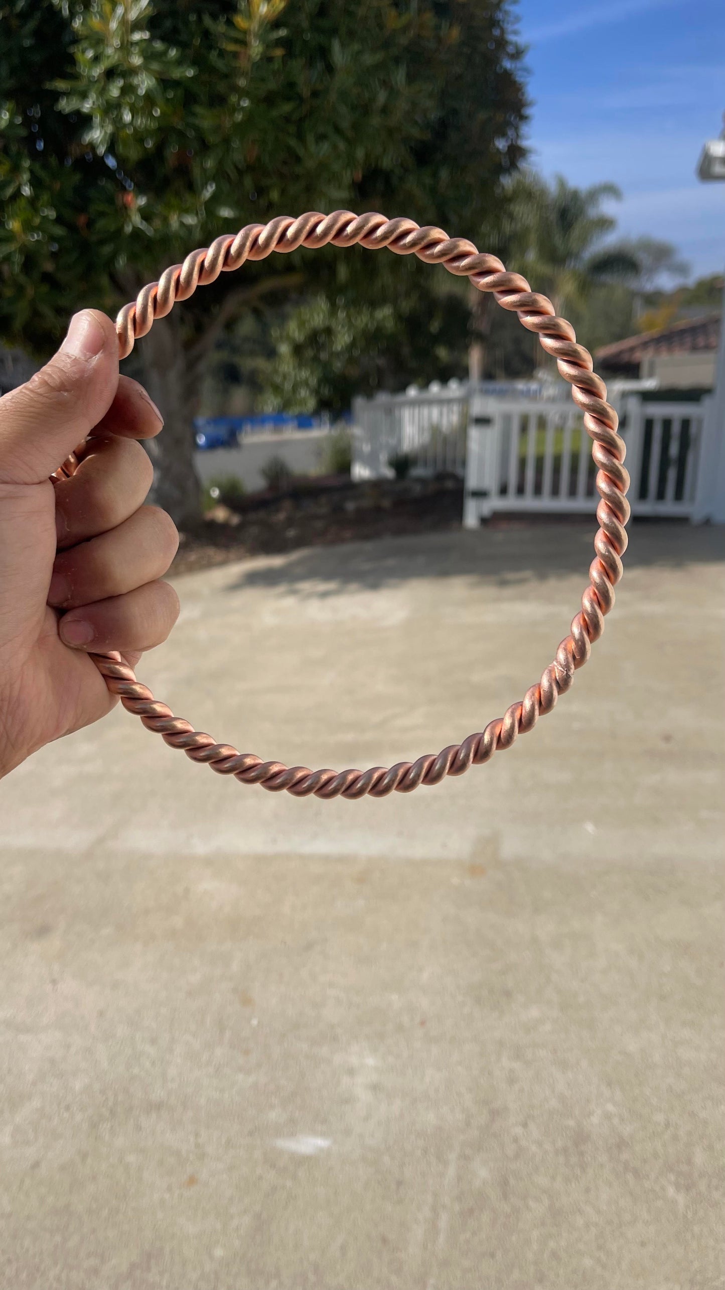 (6 inch Diameter) 144 c MHZ Thick Smart Meter Tensor Ring (Heavy Duty)