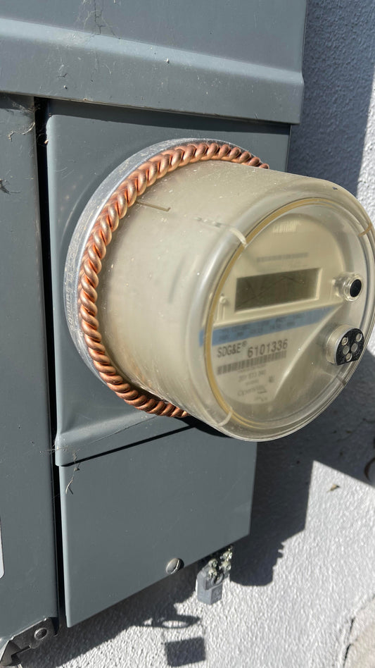 (Larger than 6 inch Diameter) 177 c MHZ Thick Smart Meter Tensor Ring (Heavy Duty)